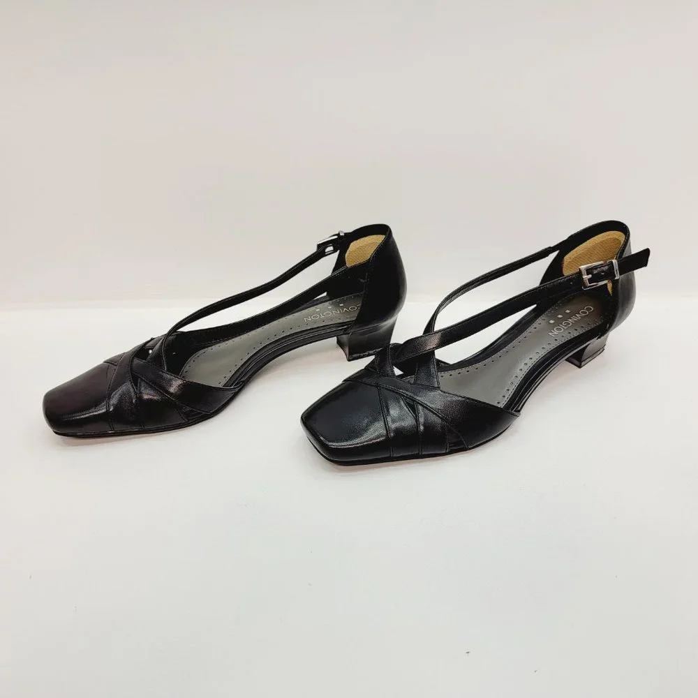 Covington Marley Closed Toe Classic Pump‎ Heel Shoe - Black - Size 7.5